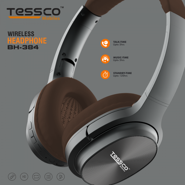 Tessco BH 384 Wireless Headphone (6 Months Warranty) - Image 15