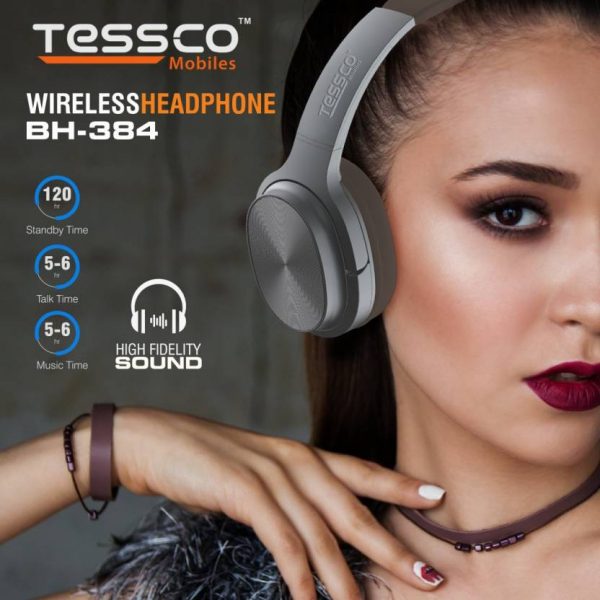 Tessco BH 384 Wireless Headphone (6 Months Warranty) - Image 16