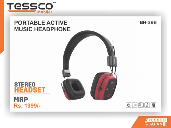 Tessco BH 386 Wireless Headphone (6 Months Warranty) - Image 6