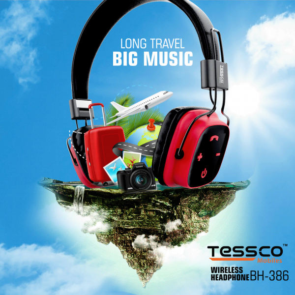 Tessco BH 386 Wireless Headphone (6 Months Warranty) - Image 12