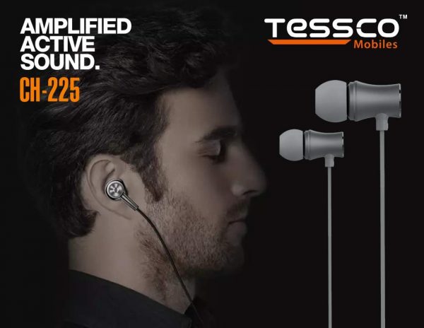 Tessco CH 225 Wired Earphone (In Ear) 6 months Warranty - Image 8