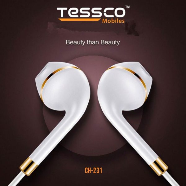 Tessco CH 231 Wired Earphone (In Ear) 6 months Warranty - Image 8
