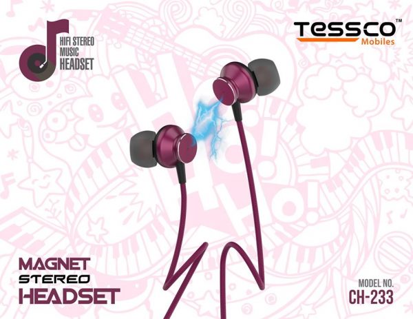 Tessco CH 233 Wired Earphone (In Ear) 6 months Warranty - Image 9