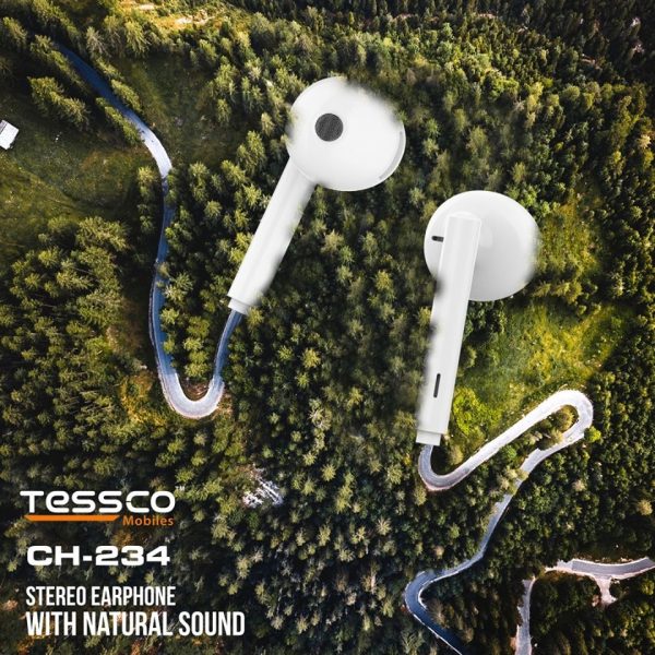 Tessco CH 234 Wired Earphone (In Ear) 6 months Warranty - Image 7