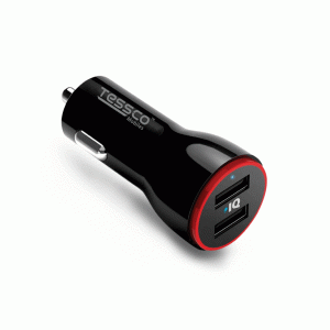 Tessco DC 251 2.1A Car Charger 2USB Ports (6 Months Warranty)