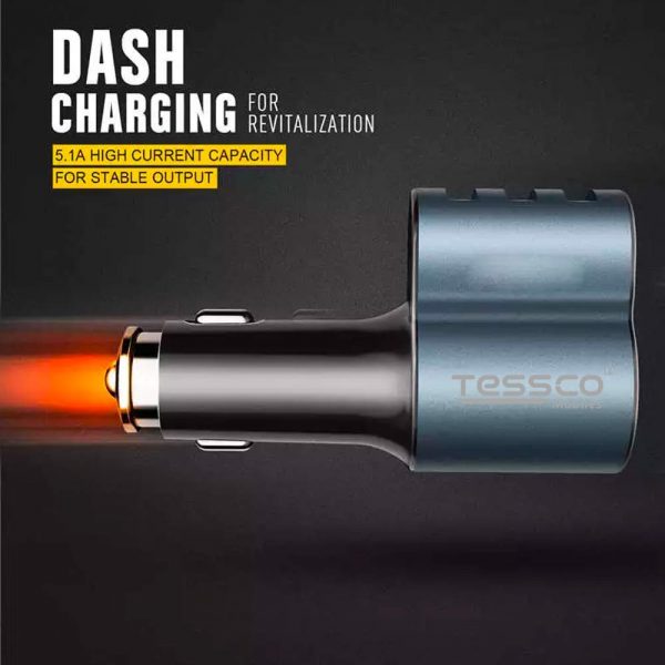 Tessco DC 255 5.2A Car Charger 3 USB Ports (6 Months Warranty) - Image 8