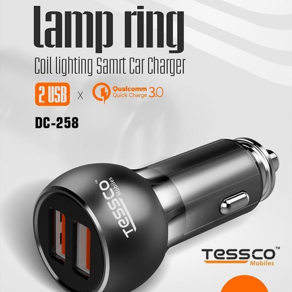 Tessco DC 258 3.0A Car Charger Qualcomm 3.0 Dual USB (6 Months Warranty) - Image 9