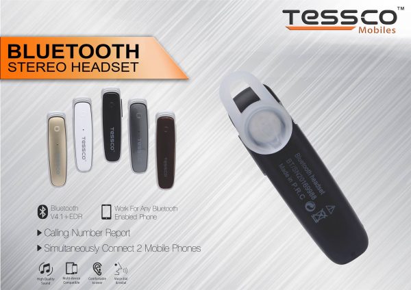 Tessco EB 275 Bluetooth Headset-Single Ear (6 Months Warranty) - Image 23
