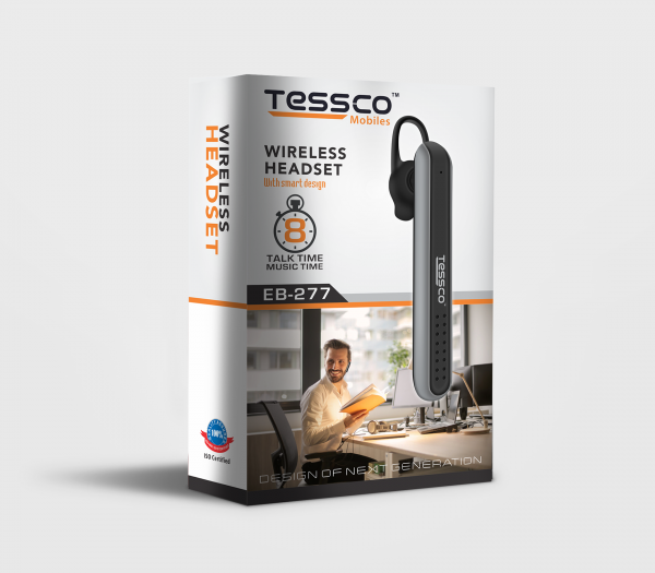 Tessco EB 277 Bluetooth Headset-Single Ear (6 Months Warranty) - Image 5
