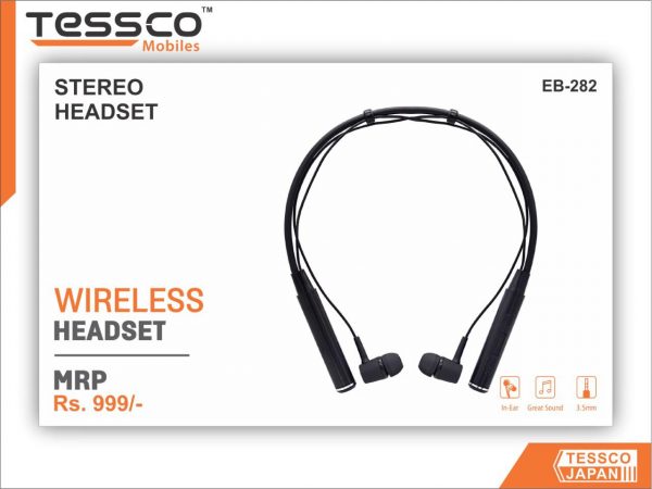Tessco EB 282 Bluetooth Earaphone ( 6 Months Warranty) - Image 4