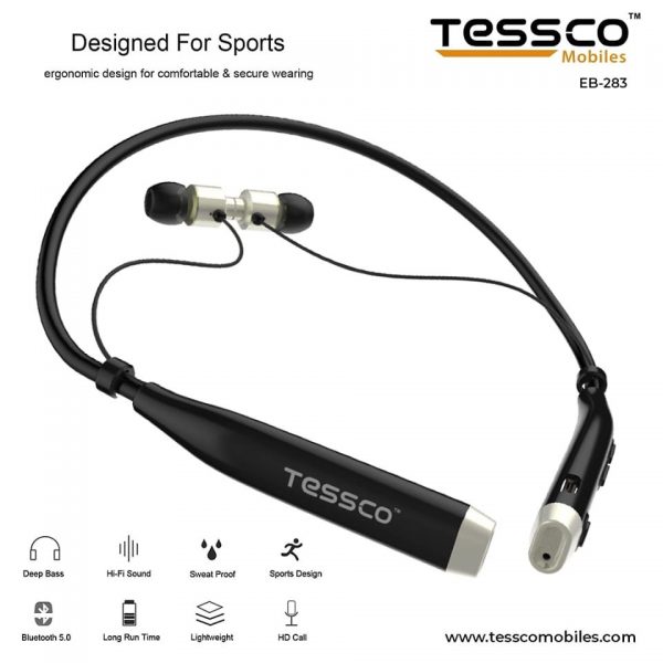 Tessco EB 283 Bluetooth Earphones ( 6 Months Warranty) - Image 3