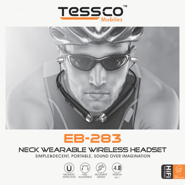 Tessco EB 283 Bluetooth Earphones ( 6 Months Warranty) - Image 8