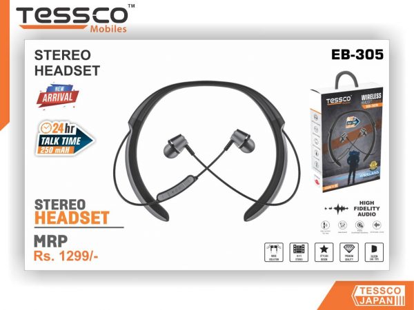Tessco EB 305 Bluetooth Earphone (6 Months Warranty) - Image 5