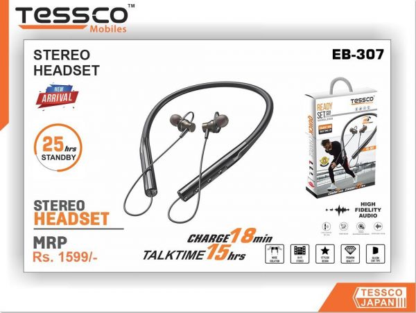 Tessco EB 307 Bluetooth Earphone (6 Months Warranty) - Image 8
