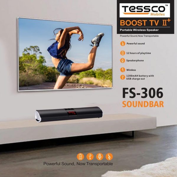 Tessco FS 306 10W Bluetooth Speaker Soundbar (6 Months Warranty) - Image 19