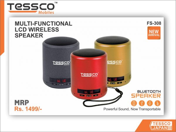 Tessco FS 308 5W Bluetooth Speaker (6 Months Warranty) - Image 7