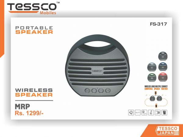 Tessco FS 317 5W Bluetooth Speaker (6 Months Warranty) - Image 8