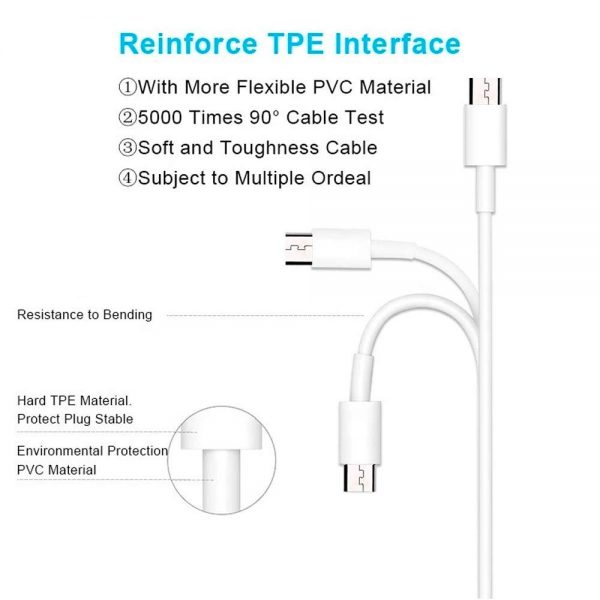 Tessco GU 326 2.0A Data Cable 2meter (6 Months Warranty) Micro USB, Lightning (Iphone), TYPE-C - Image 6