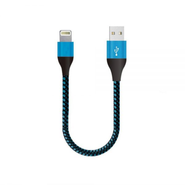 Tessco GU 334 2.0A Short Data Cable 25cm (6 Months Warranty)  Micro USB, Lightning (Iphone), TYPE-C