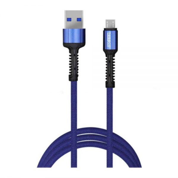 Tessco GU 339 3.4A Braided Data Cable 1.5meter (6 Months Warranty)  Micro USB, Lightning (Iphone), TYPE-C - Image 4