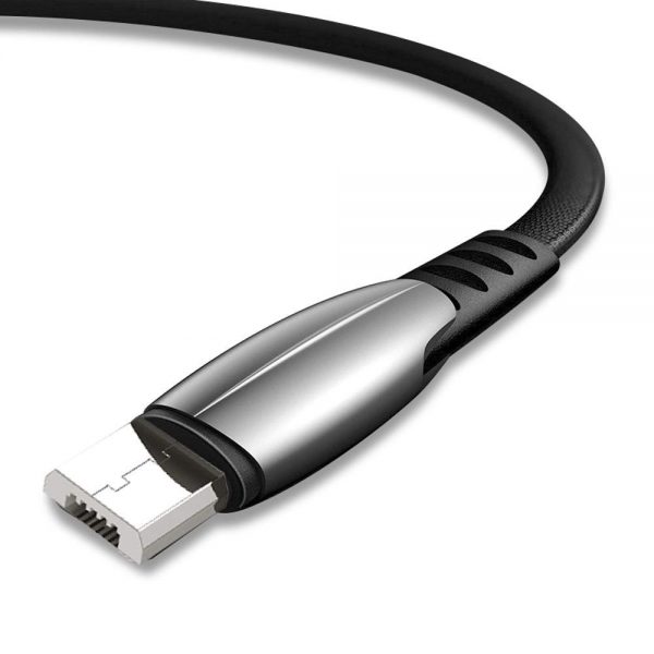 Tessco GU 340 3.4A Braided Data Cable 1meter (6 Months Warranty)  Micro USB, Lightning (Iphone), TYPE-C - Image 3