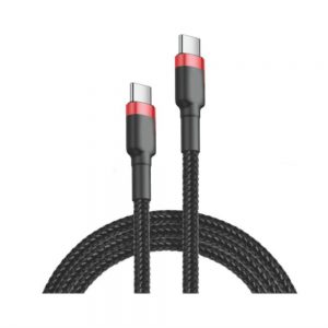 Tessco GU 341 3A Type C To Type C PD 2.0 Braided Data Cable 1.5meter (6 Months Warranty)