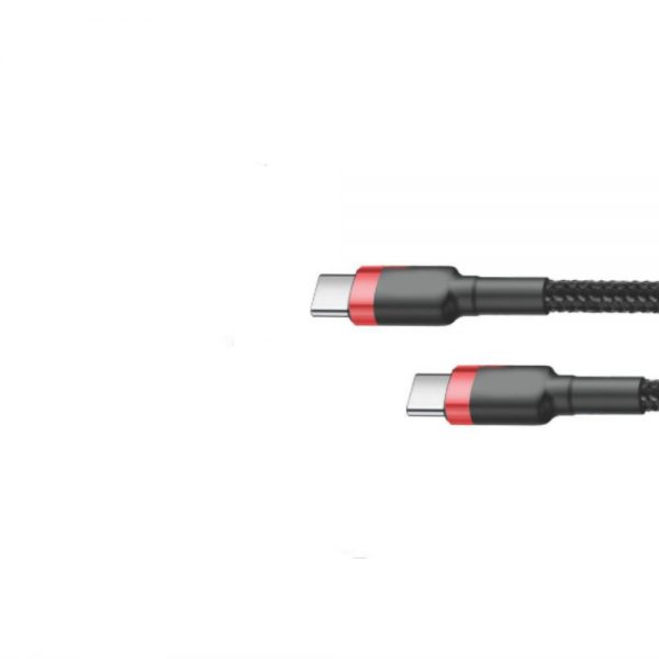 Tessco GU 341 3A Type C To Type C PD 2.0 Braided Data Cable 1.5meter (6 Months Warranty) - Image 2