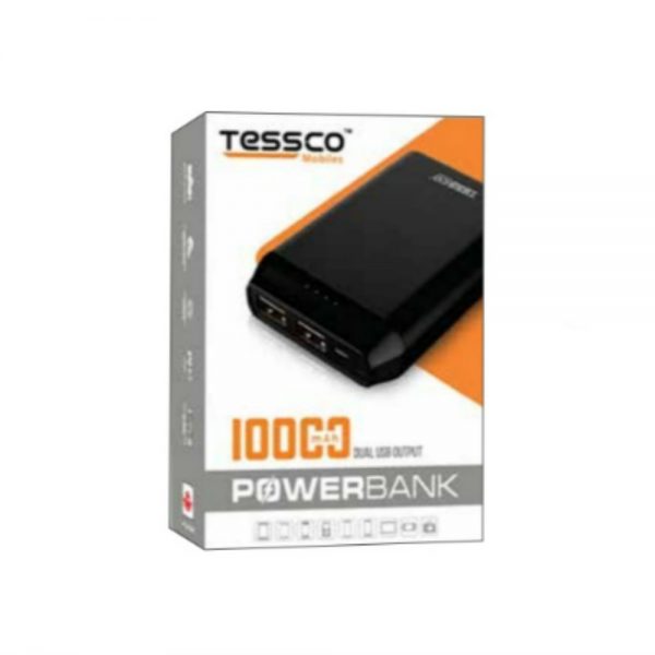 Tessco HP 358 10000mah Powerbank Dual USB (6 Months Warranty) - Image 2