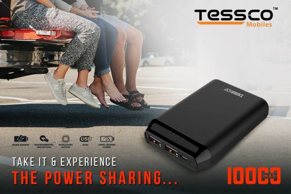 Tessco HP 358 10000mah Powerbank Dual USB (6 Months Warranty) - Image 4