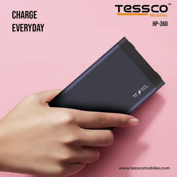 Tessco HP 360 10000mah Quick Charge Powerbank Single USB (6 Months Warranty) - Image 4
