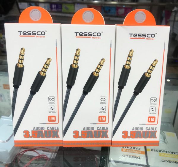 Tessco NU 454 Braided AUX Cable 1meter (6 Months Warranty) - Image 9