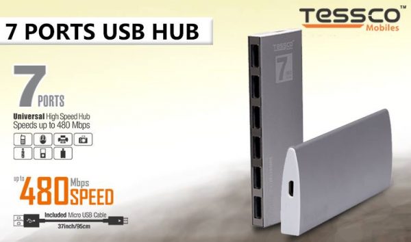 Tessco NU 501 480MBPS 7 PORT USB HUB (6 Months Warranty) - Image 7