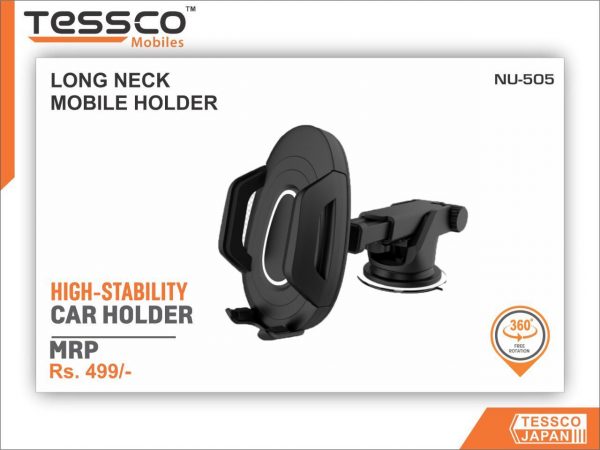 TESSCO NU 505 – 360° CAR MOBILE HOLDER (LONG NECK) - Image 3