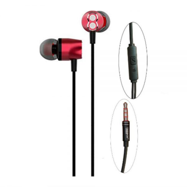 Tessco CH 235 Wired Earphone (In Ear) 6 months Warranty - Image 2