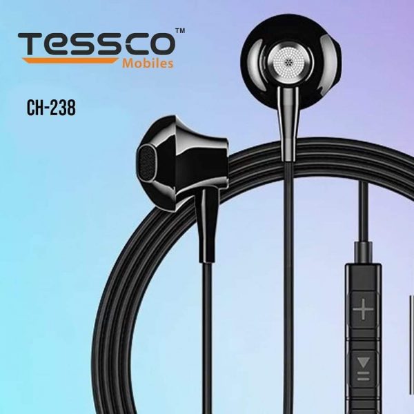 Tessco CH 238 Wired Earphone (In Ear) 6 months Warranty - Image 7