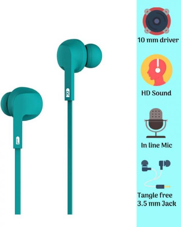 Tessco CH 240 Wired Earphone (In Ear) 6 months Warranty - Image 10