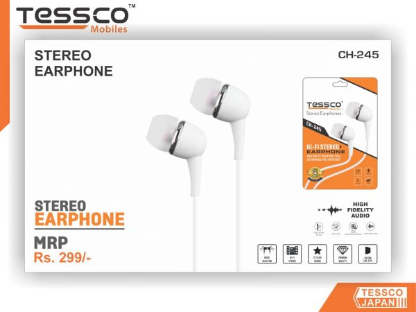 Tessco CH 245 Wired Earphone (In Ear) - Image 4