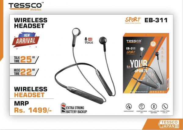 Tessco EB 311 Bluetooth Earphone (6 Months Warranty) - Image 3