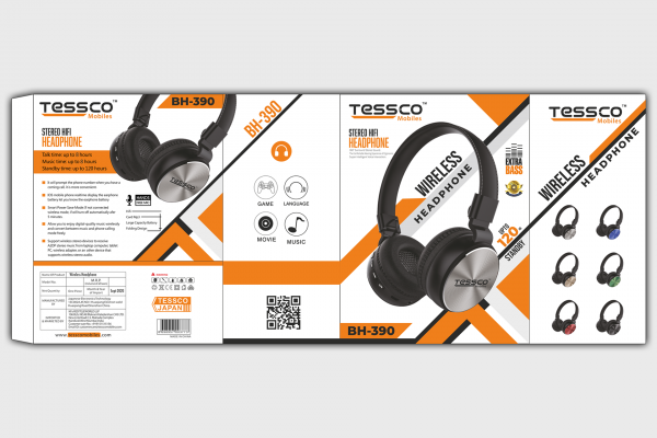 Tessco BH 390 Wireless Headphone (6 Months Warranty) - Image 5