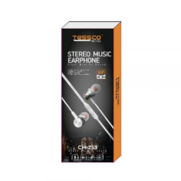 Tessco CH 253 Wired Earphone (In Ear) 6 months Warranty - Image 2