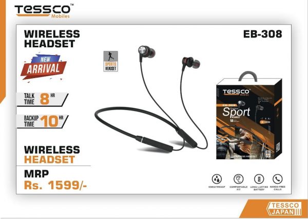 Tessco EB 308 Bluetooth Earphone (6 Months Warranty) - Image 6