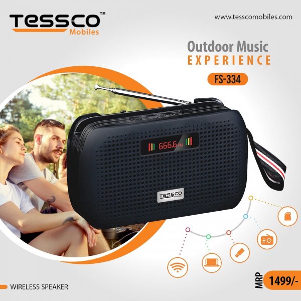 Tessco FS 334 5W Bluetooth Speaker (6 Months Warranty) - Image 3