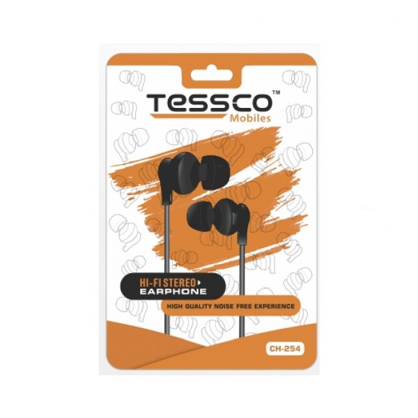 Tessco CH 254 Wired Earphone (In Ear) - Image 2