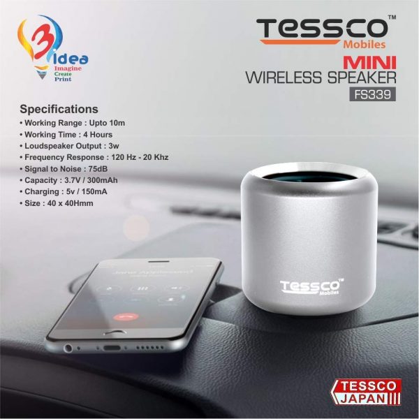 Tessco FS 339 3W Bluetooth Speaker (6 Months Warranty) - Image 12