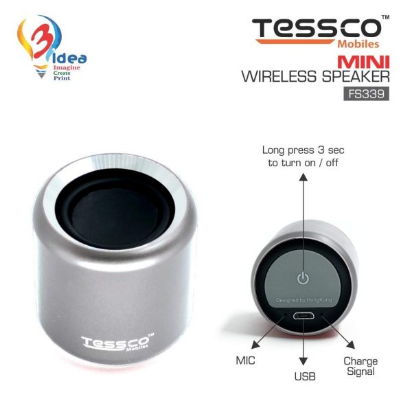Tessco FS 339 3W Bluetooth Speaker (6 Months Warranty) - Image 8