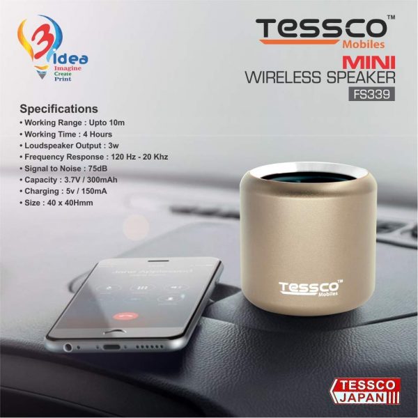 Tessco FS 339 3W Bluetooth Speaker (6 Months Warranty) - Image 11