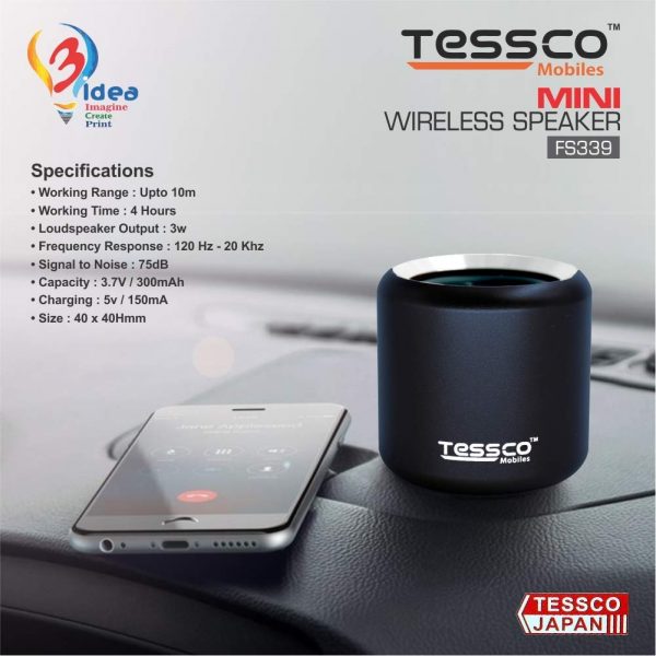 Tessco FS 339 3W Bluetooth Speaker (6 Months Warranty) - Image 10
