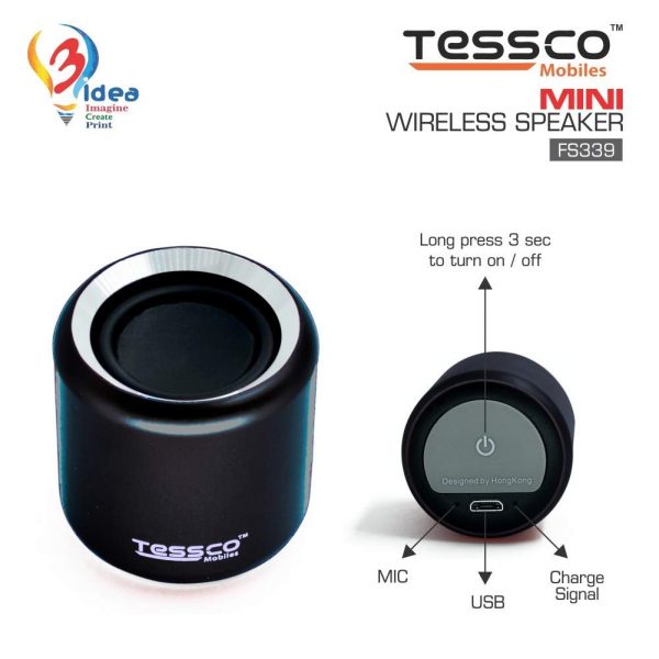 Tessco FS 339 3W Bluetooth Speaker (6 Months Warranty) - Image 6