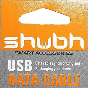 Shubh SH05 2.4A EMBOSSED Micro USB Cable 1 meter (6 Months Warranty)
