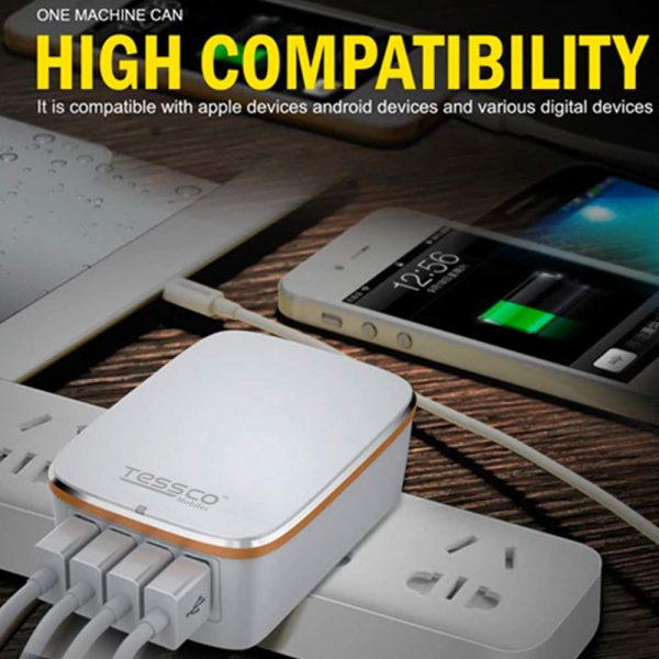 Tessco BC 205 A 4.4A Charger 4 USB Ports (6 Months Warranty) 4404 - Image 9